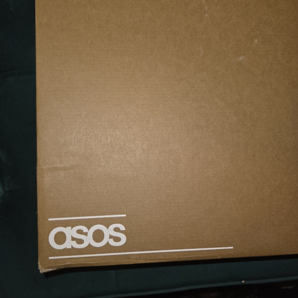 ASOS MENS All Black Leather Mid-Calf Boots Sleek Design - Picture 12 of 13